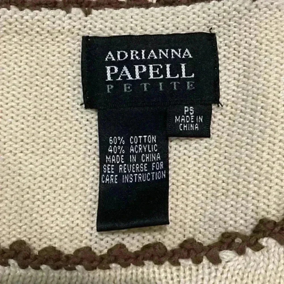 Adrianna papell petite boho sweater dress in size petite small - Picture 6 of 6